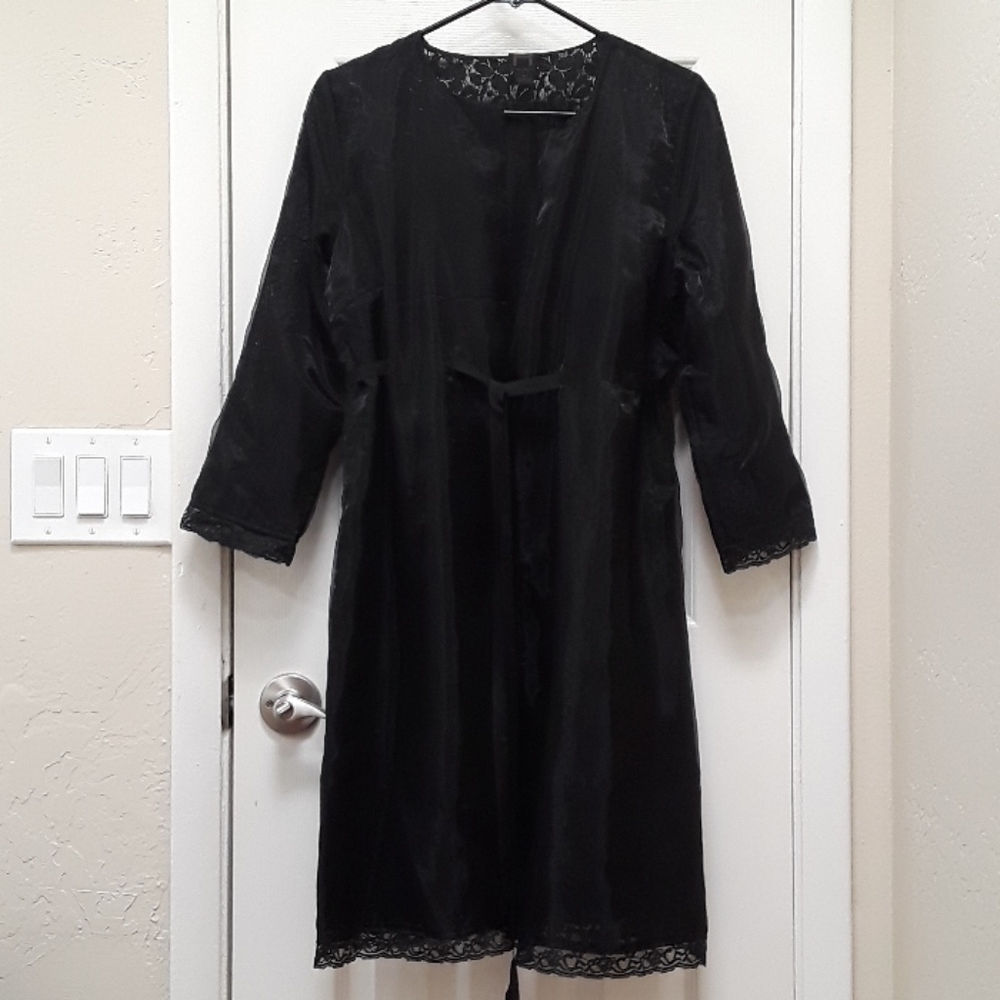 Rare! Heidi Weisel Tulle Lace Robe - Picture 11 of 11